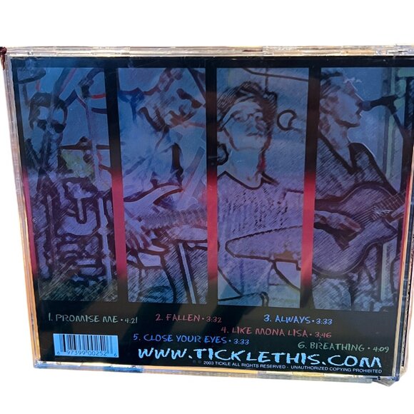 Tickle Signed 2003 CD Album "Tickle" 6 Tracks Pop Rock Music Collectible Autogra - Picture 2 of 4